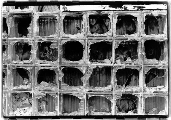 Broken glass