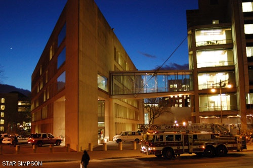 The Cambridge Fire Department responded to a fire alarm in Building 66 yesterday evening. The MIT Police Department declined to comment on any details of the alarm.