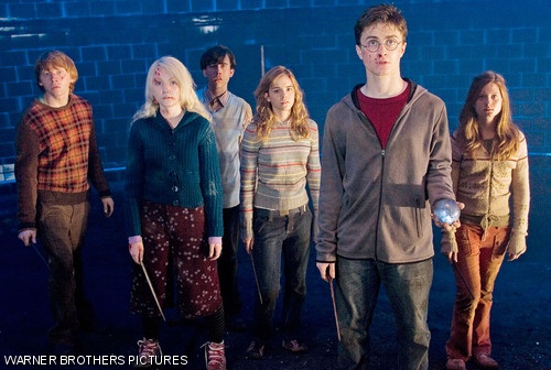 Harry Potter, played by Daniel Radcliffe, and friends gather to take on Death Eaters in the Ministry of Magic’s Department of Mysteries. “Harry Potter and the Order of the Phoenix” opened in theatres on July 11, 2007.