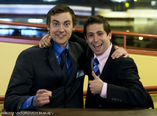 Willard J. Johnson ’09 (VP) and Bradley H. Gampel ’09 (P)