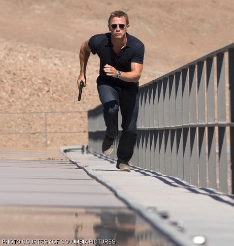 Daniel Craig stars as James Bond in “Quantum of Solace,” in theaters today.