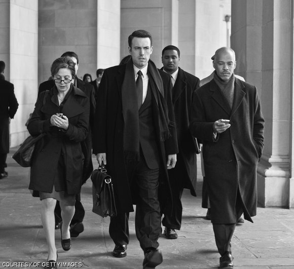 Ben Affleck plays Congressman Stephen Collins who is caught in the middle of a scandal after his mistress is found dead in State of Play.