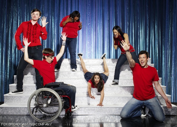 The new sitcom Glee follows the story of a high school show choir club.