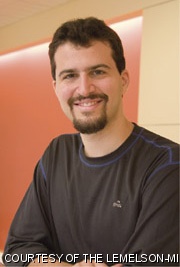 Scholar, inventor, and artist: Eriz Lieberman-Aiden, a graduate student in the Division of Health Sciences and Technology at Harvard and MIT, won the 2010 Lemelson-MIT Student Prize.