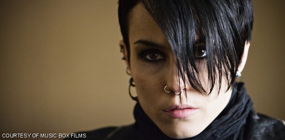 Swede Noomi Rapace gives a stunning performance as computer hacker Lisbeth Salander in the Swedish film The Girl with the Dragon Tattoo.