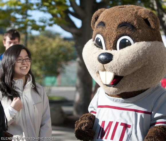 Tim the Beaver himself showed up to help support the cause. The race raised over $3,000 for a habitat home in Boston.