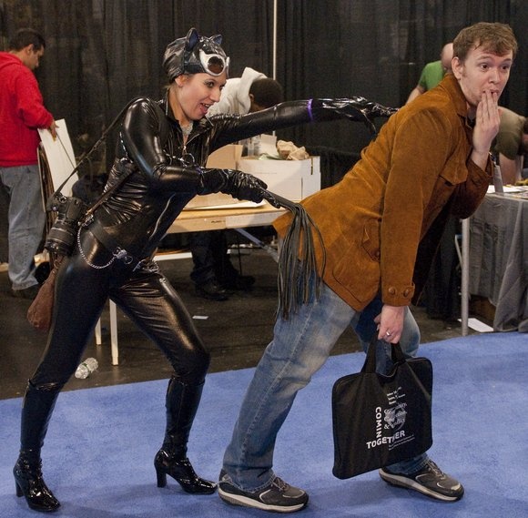 COSPLAYERS ARE AN ESSENTIAL PART OF ANY ANIME OR COMIC BOOK CONVENTION. NEW YORK COMIC CON 2010 WAS NO EXCEPTION.