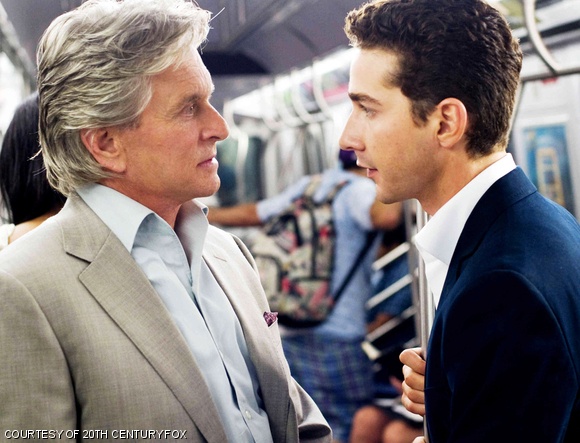 Gekko (Michael Douglas) tests his new protege Jake Moore (Shia LaBeouf) in this sequel to the 1987 film Wall Street.