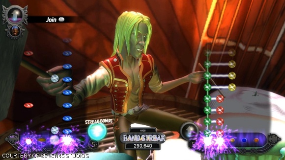The newly-released game, Power Gig: Rise of the SixString, features a game controller that also functions as a standalone guitar.