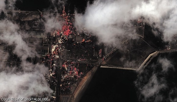Sendai port, 60 miles from Fukushima, was devastated by the disaster.