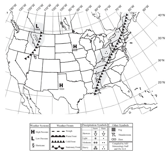 Situation for Noon Eastern Time, Tuesday, May 3, 2011