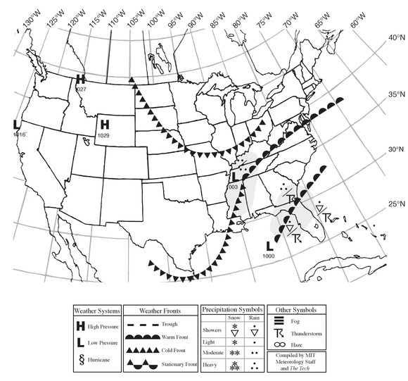 Situation for Noon Eastern Time, Tuesday, October 18, 2011