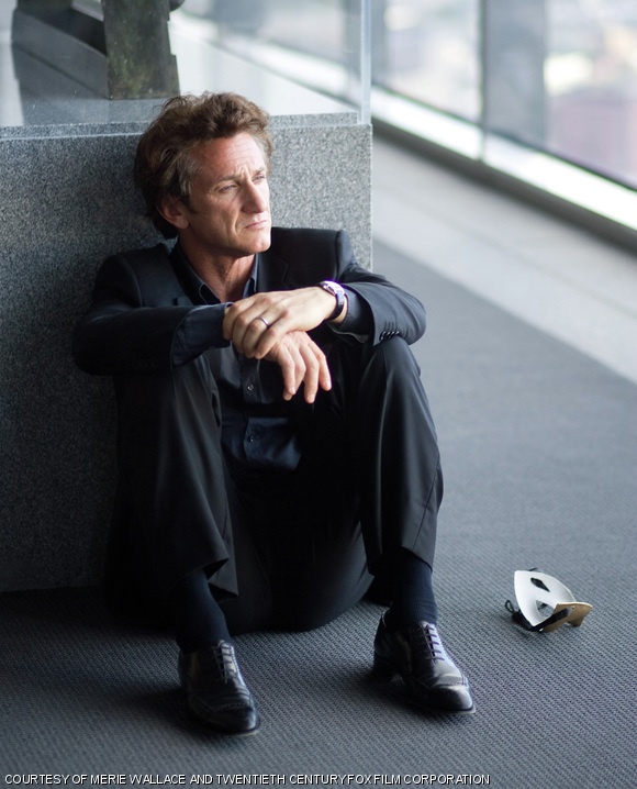 Sean Penn plays a man struggling to come to terms with complicated relationships and the modern world in The Tree of Life.