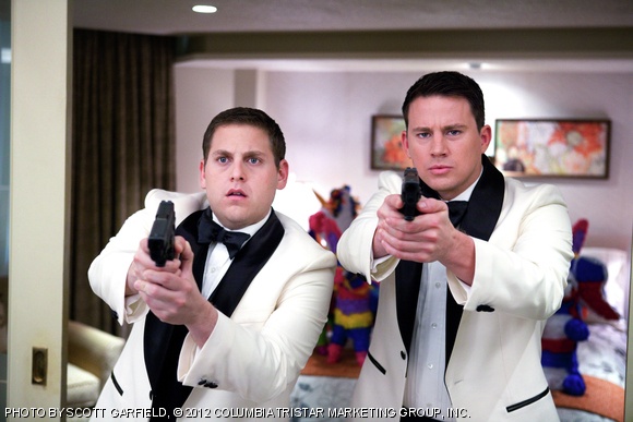Jonah Hill and Channing Tatum play a motley pair of rookie cops in 21 Jump Street.