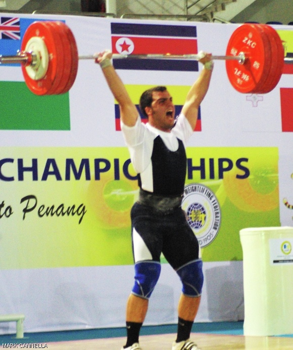 Michael A. Nackoul ’13 earned a bronze medal for his weight class at the National Collegiate Weightlifting Championships and hopes to represent the U.S. at the 2016 Olympics in Rio de Janeiro.