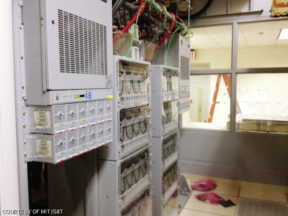 DC power to the antennas and amplifiers is supplied by these power converters.