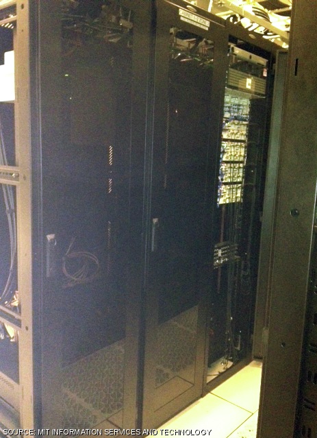 The Distributed Antenna System in place.