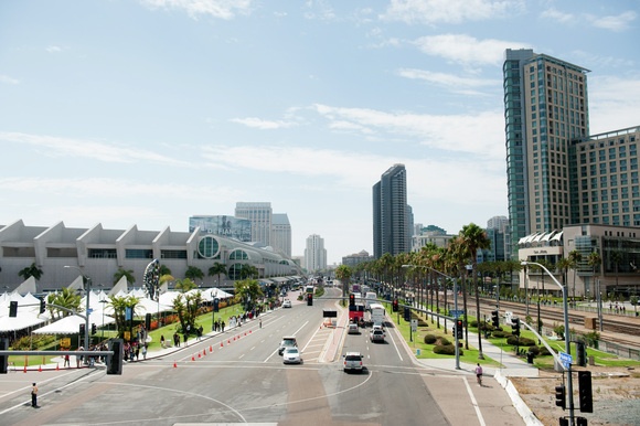 The San Diego Convention Center, which has been the venue for Comic-Con since 1991.