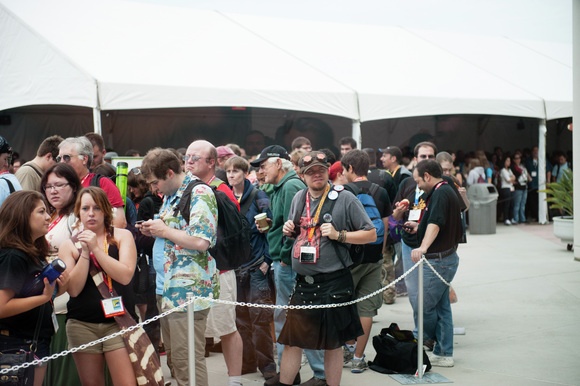 Fans await Comic-Con panels featuring the cast and creators of television shows Community, Legend of Korra, and Firefly.