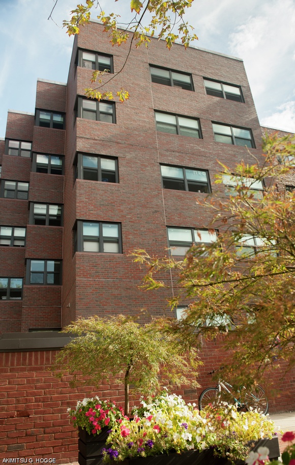 Building W51C at 405 Memorial Drive was renovated over the spring and summer and is the new house for the Pi Beta Phi sorority.