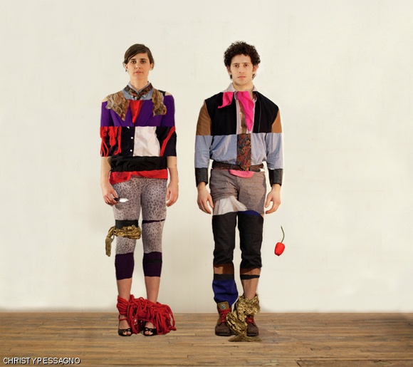 Faye Driscoll and Jesse Zaritt star in the dance duet You’re Me.