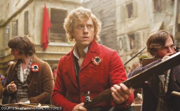 Scene from Golden Globe winning Les Misérables, released Christmas Day 2012.
