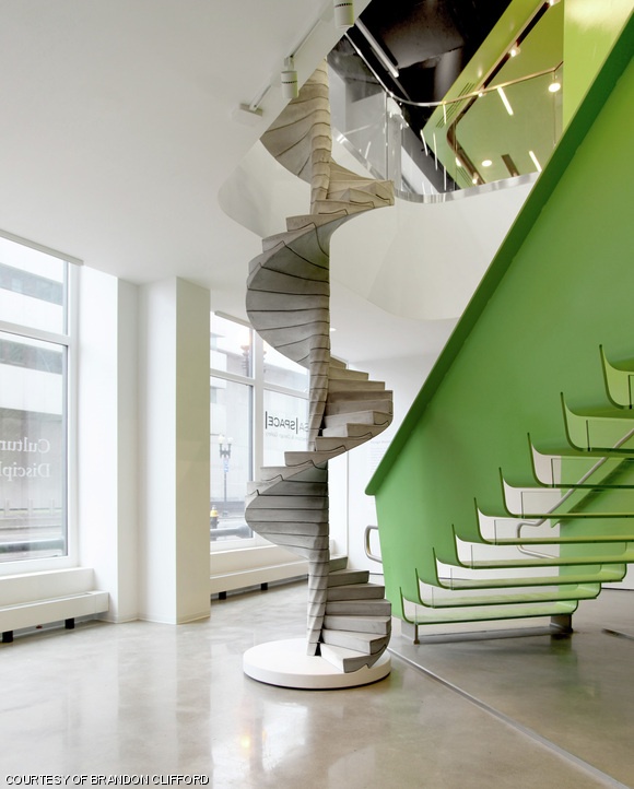 “Helix” by Brandon Clifford and Wes McGee of Matter Design.