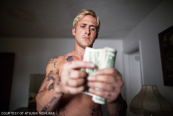 Ryan Gosling plays Luke in Director Derek Cianfrance’s film The Place Beyond The Pines.