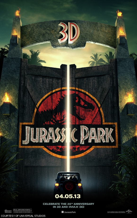 A masterful 3D rendition of Spielberg’s classic film Jurassic Park.