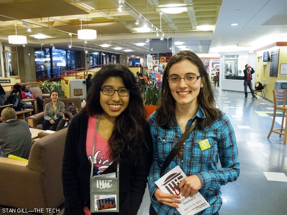 Yazmin Guzman (left) and Pavlina Karafilis (right).