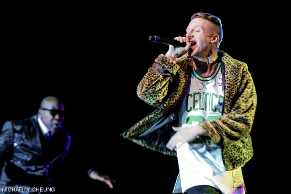 Macklemore performed last Friday, April 26, during SpringFest 2013. Organized by the UA Events Committee, the concert took place in Johnson Ice Rink, with Ra Ra Riot performing as the opener.