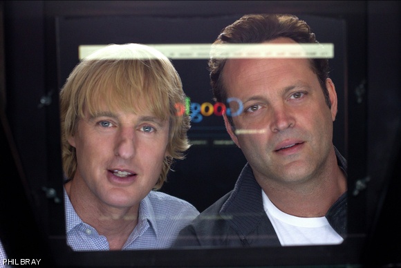 Owen Wilson and Vince Vaughn in The Internship.