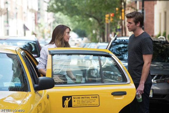 Amber Heard and Liam Hemsworth in Paranoia.