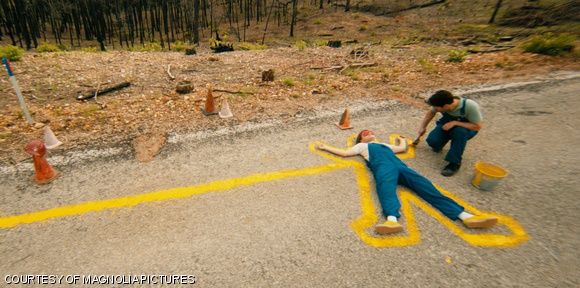 Emile Hirsch and Paul Rudd in Prince Avalanche.