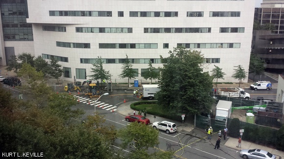 Monday morning Buildings 46 and 48 were evacuated due to a gas leak on the corner of Main St. and Albany St. Both buildings were cleared for re-occupation later in the morning.