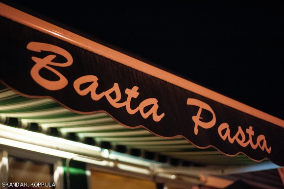 Basta Pasta Trattoria, an Italian restaurant near Central Square, dishes out pizza, pasta, risotto, and paninis to customers until 11 p.m. on Tuesday.