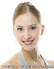 Diana Albrecht, a Corps de Ballet dancer in the Boston Ballet Company.