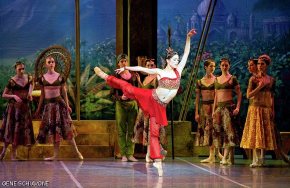 Lia Cirio in Boston Ballet’s La Bayadère.