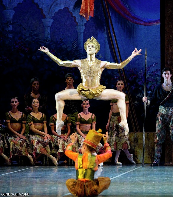 Joseph Gatti in Boston Ballet’s La Bayadère.