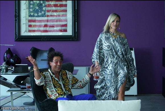 Reiner (Javier Bardem) and Malkina (Cameron Diaz), a couple in The Counselor whose relationship is about to undergo seismic changes.