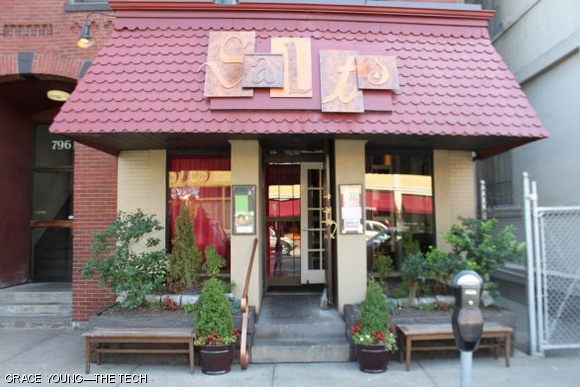 Facade of Salts restaurant, located in Central Square.