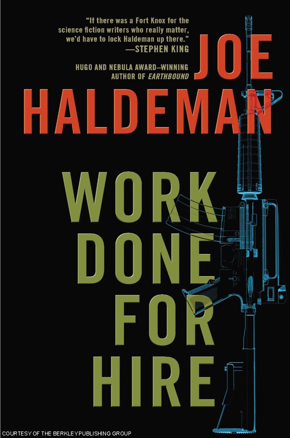 MIT Professor Joe Haldeman’s new novel, Work Done For Hire.