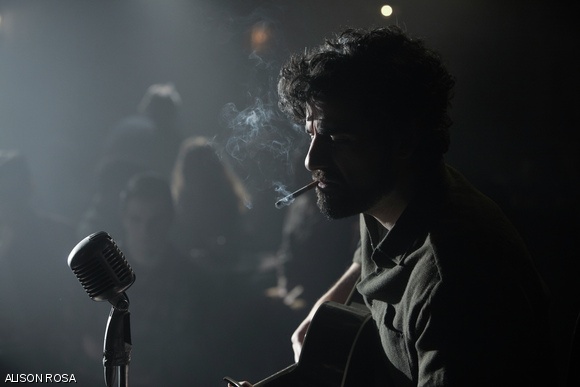 Llewyn Davis (Oscar Isaac) in Inside Llewyn Davis, a film about a folk singer-songwriter in New York in the 1960s.