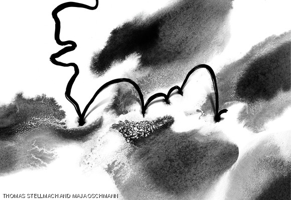 A frame from the film Virtuoso Virtual, one of the films shown at the Institute of Contemporary Art’s screening of a selection from the Ottawa International Animation Film Festival.