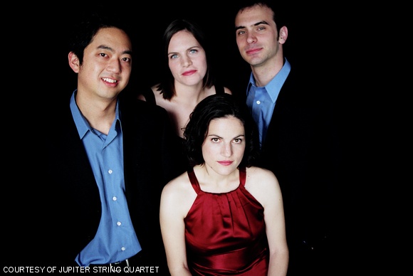 Jupiter String Quartet performed at Kresge Auditorium on April 4 as a part of The MIT Guest Artist Series.