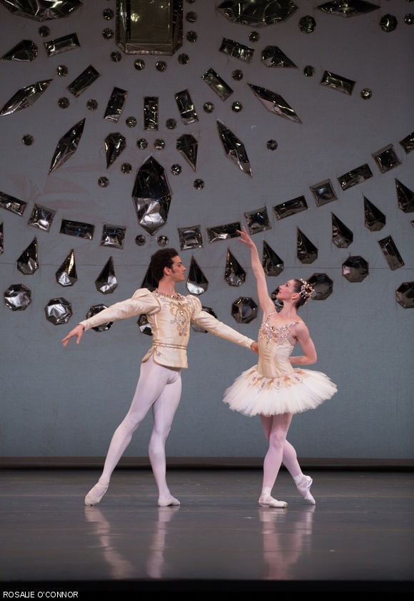 Alejandro Virelles and Kathleen Breen Combes perform in Diamonds.