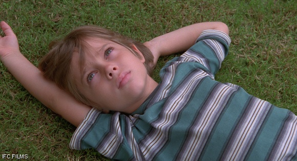 Ellar Coltrane as Mason in Richard Linklater’s new movie Boyhood.
