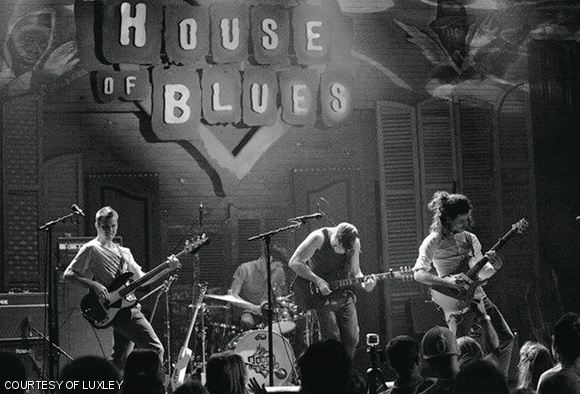 Band Luxley opened for Bombay Bicycle Club in Boston’s House of Blues.