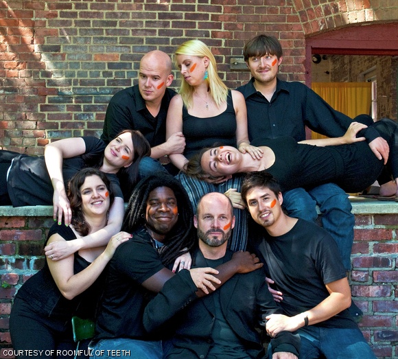 The Grammy Award-winning vocal octet, Roomful of Teeth, was chosen to premiere Elena Ruehr’s new opera.