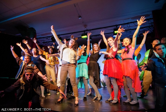 Zoe R. Sheinkopf ’17 leads the cast of NextAct’s Seussical as Sour Kangaroo.